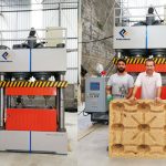 máquina de fabricación de paletas de madera